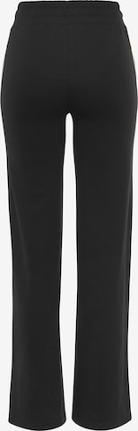 LASCANA ACTIVE - regular Pantalón deportivo en negro