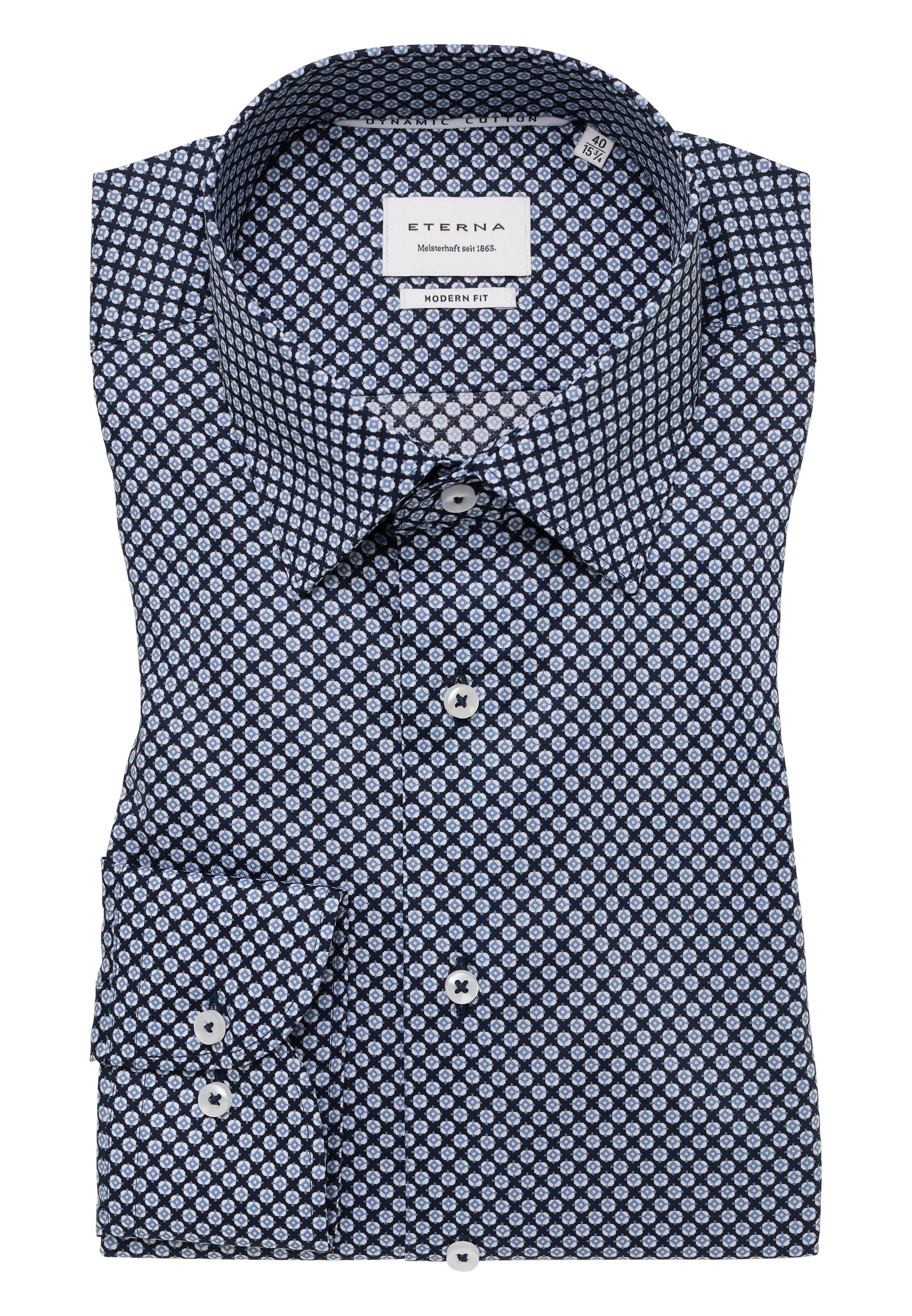 ETERNA Regular Fit Businesshemd in Mischfarben