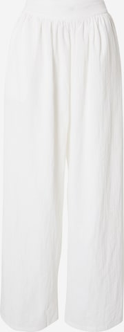 Wide leg Pantaloni di Misspap in bianco: frontale