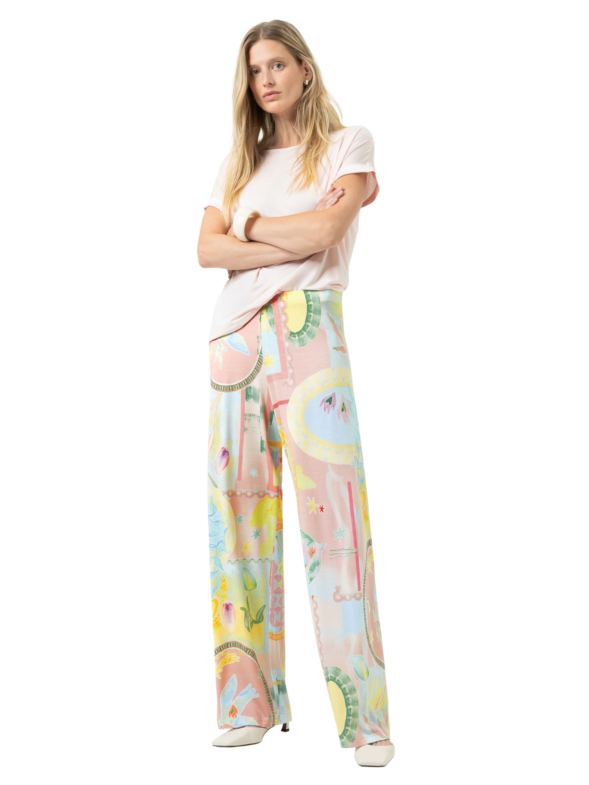 Pantalon de pyjama 'Mystic Voyage' Mey en mélange de couleurs