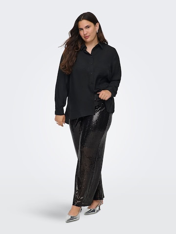 Wide leg Pantaloni 'CARBecca' di ONLY Carmakoma in nero