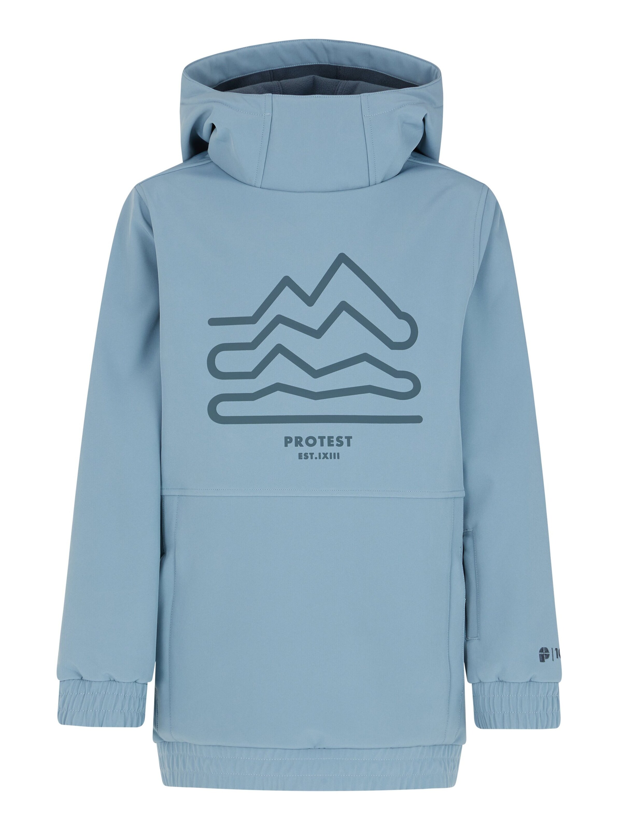 PROTEST Sportjacke 'PRTQUINZ'‌‌‌‌‌ in Blau: Vorderseite