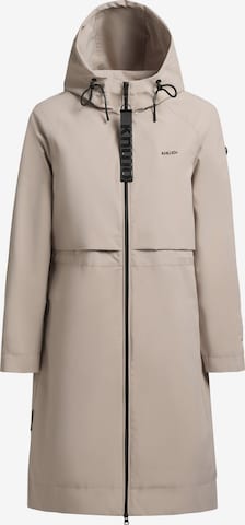 Palton de primăvară-toamnă 'Adura' de la khujo pe bej: față