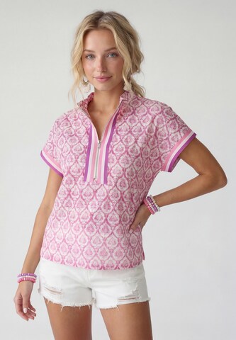 IZIA - Blusa en rosa: frente