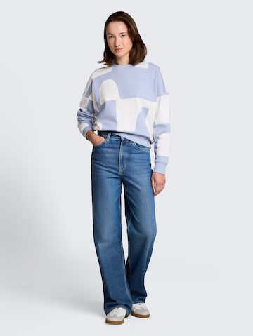 TOM TAILOR DENIM Sweatshirt in Blau
