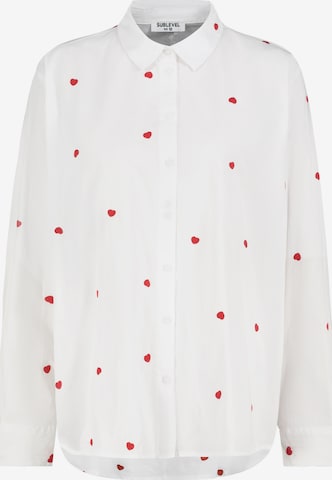 Sublevel Blouse in White: front