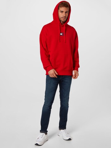 Felpa di Tommy Jeans in rosso