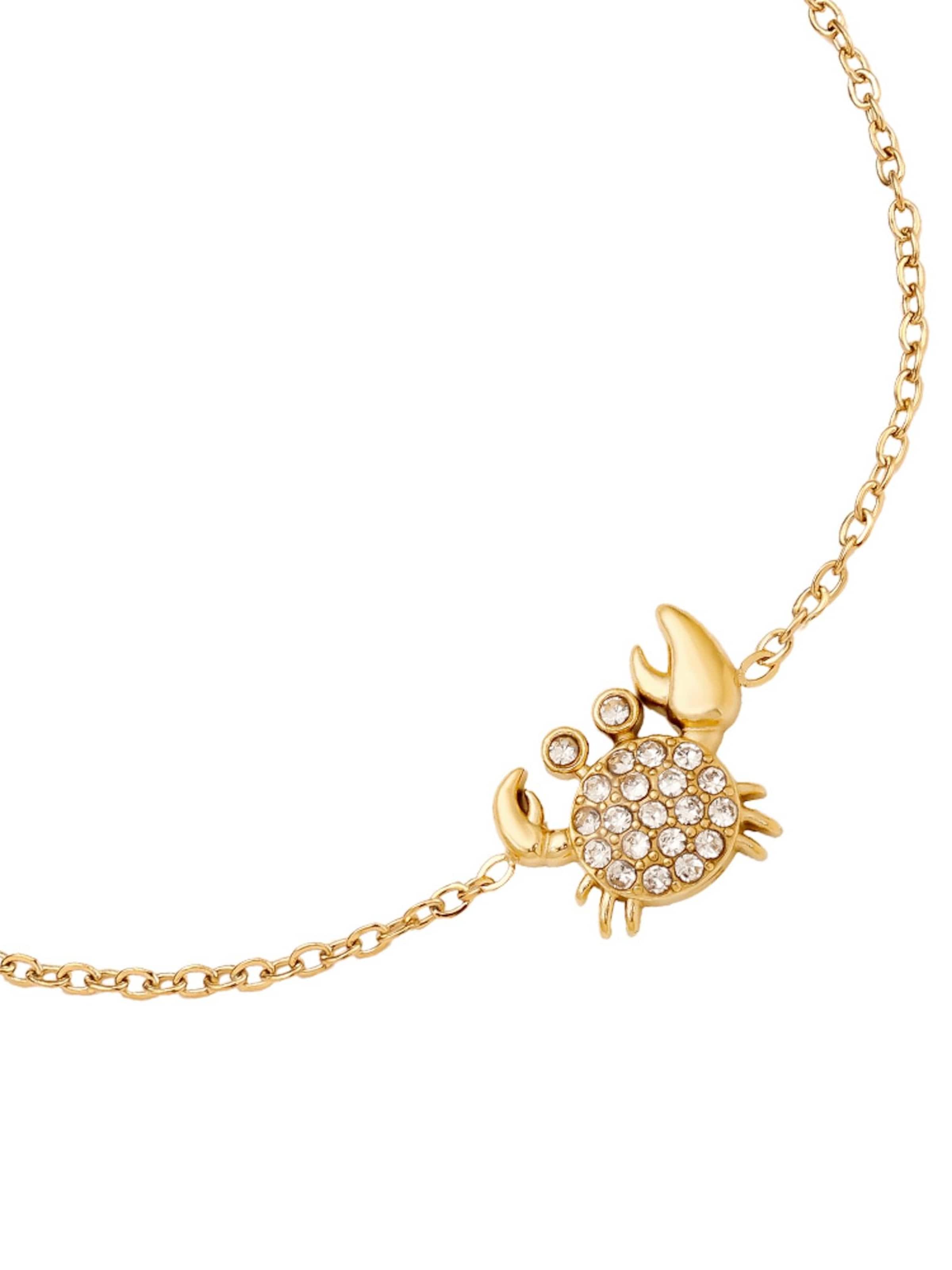 Cala Rose Armband 'CRABBY' in Goud
