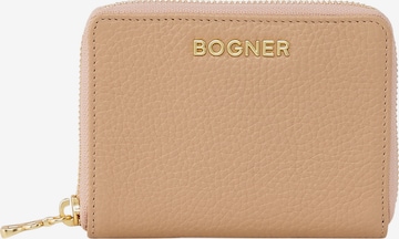BOGNER Wallet in Brown: front