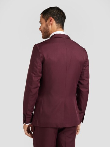 Jack & Jones Premium Slimfit Anzug 'JPRCOSTA' in Rot