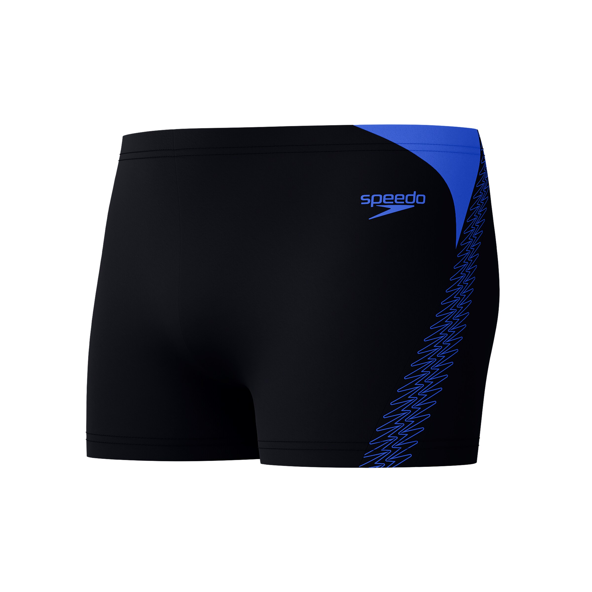 SPEEDO Athletic Swim Trunks in Black