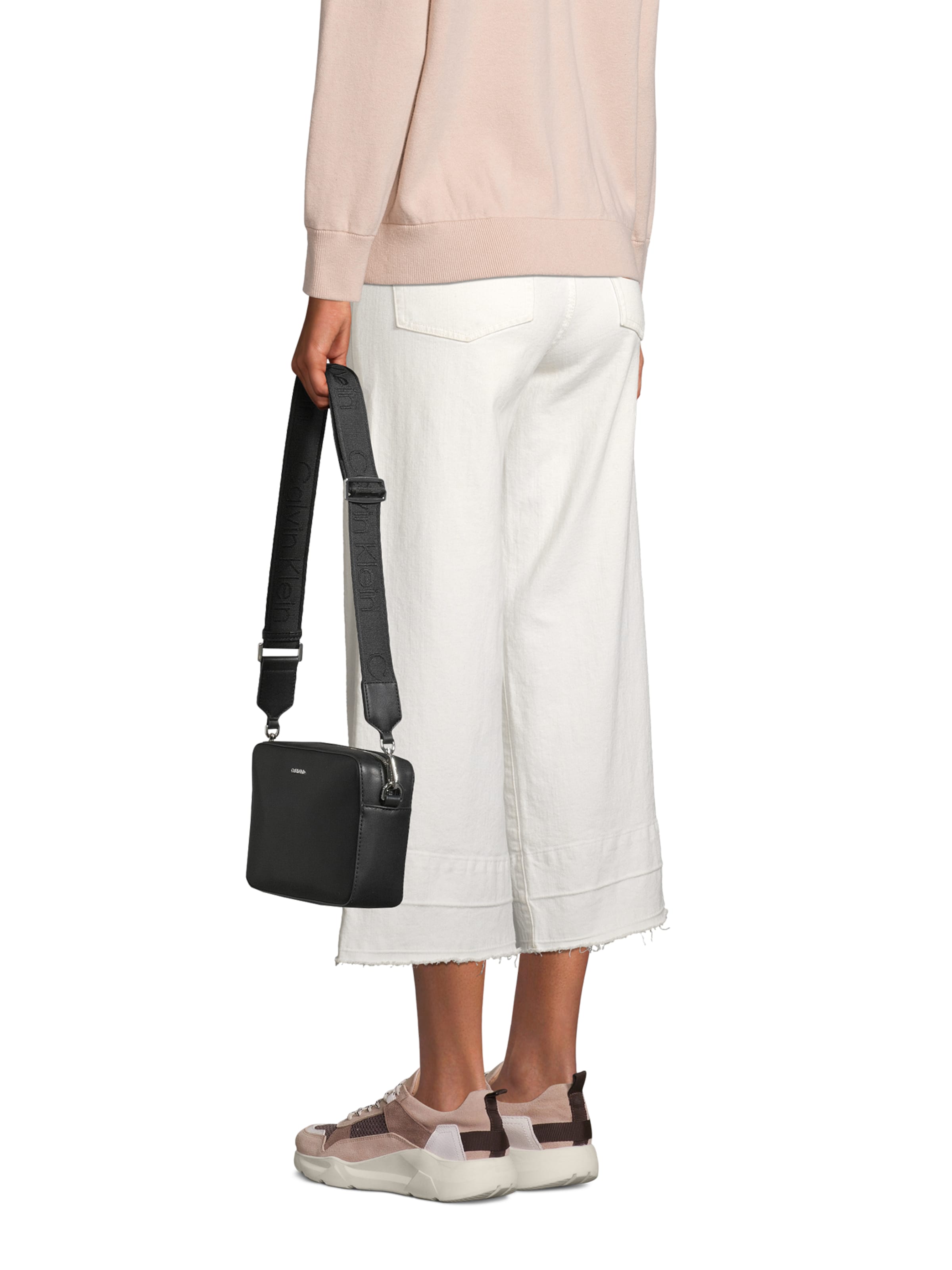 Calvin Klein Schoudertas in Zwart