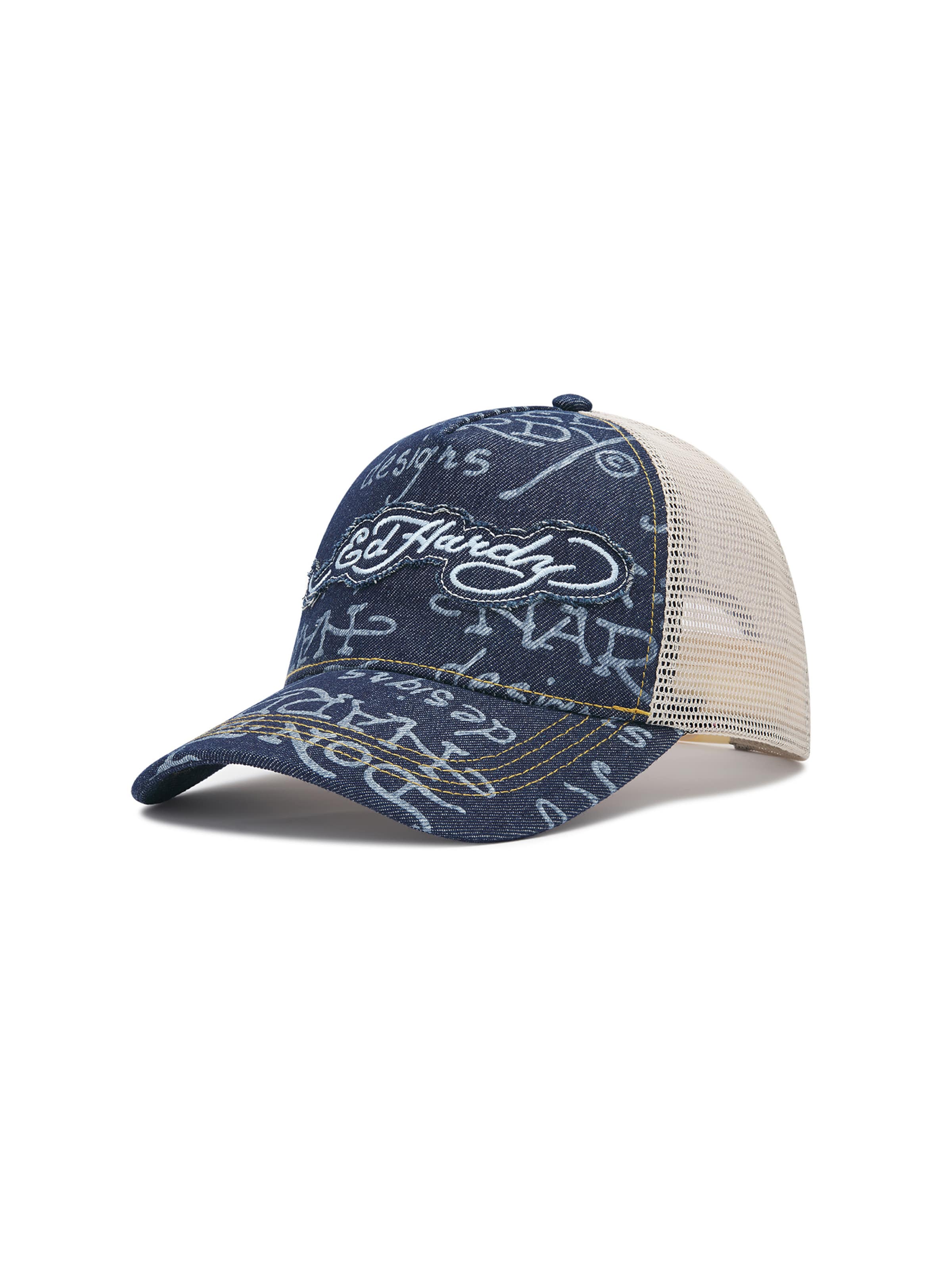 Ed Hardy Hætte i blå: forside