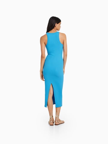 Bershka Letní šaty – modrá