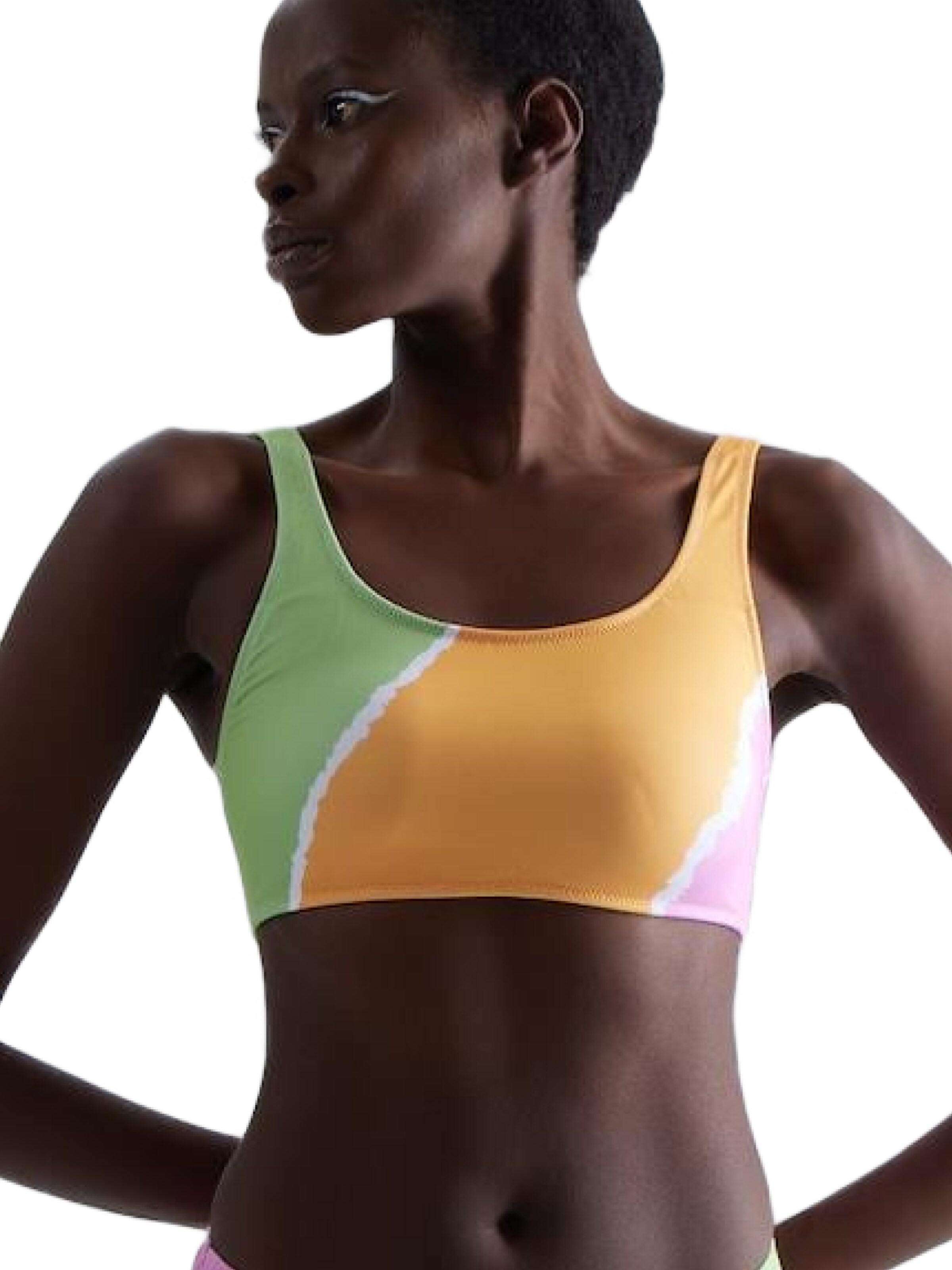 Rivus Bralette Bikini in Yellow