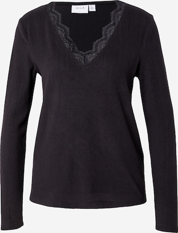 VILA قميص 'BENIA' بلون أسود: الأمام