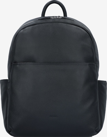 Picard Rucksack 'Luis' in Schwarz: Vorderseite