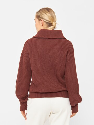 BENCH Pullover 'THURYNN' in Braun