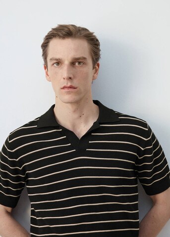 MANGO MAN Shirt 'Vela' in Black