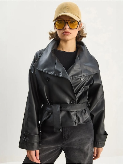 Giacca di mezza stagione Bianco Lucci di colore nero, Visualizzazione prodotti