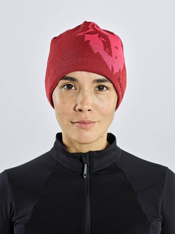 BLACKYAK Beanie 'Yak' in Red: front