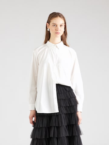 Sisley Blouse in Wit: voorkant