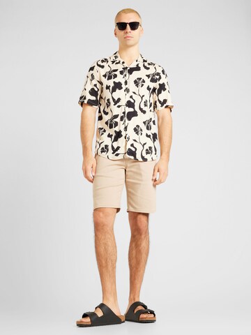 Regular fit Camicia 'DASH' di Only & Sons in beige