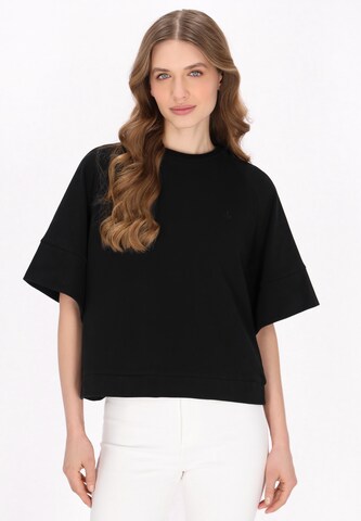 DreiMaster Maritim - Sweatshirt em preto: frente