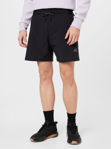 ADIDAS SPORTSWEAR Regular Sportshorts 'Designed 4 Gameday' in Schwarz: predná strana