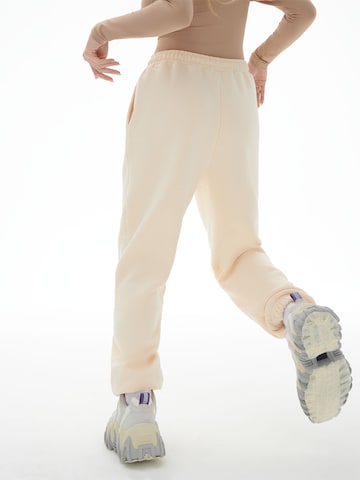 LENI KLUM x ABOUT YOU Loose fit Pants 'Lea' in White