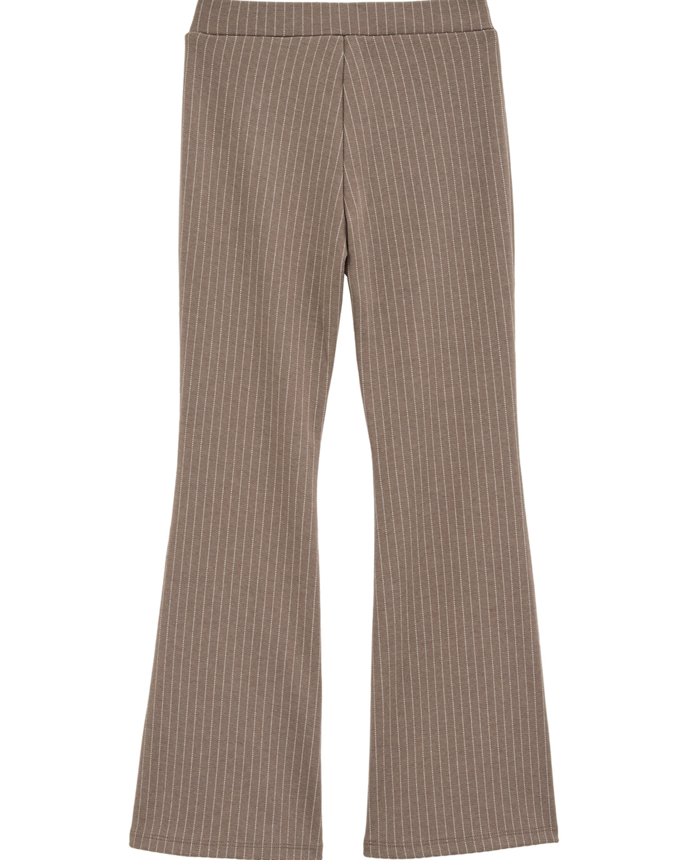 WE Fashion Обычный Леггинсы в Коричневый: спереди