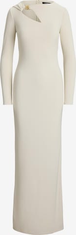 Lauren Ralph Lauren Evening Dress in Beige: front