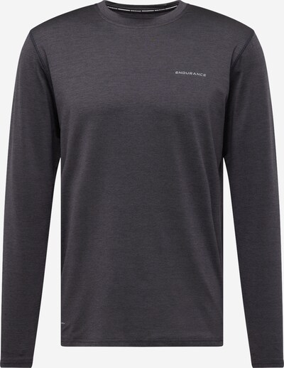 ENDURANCE Functioneel shirt 'Mell' in de kleur Zwart / Wit, Productweergave