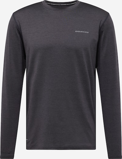 ENDURANCE Sporta krekls 'Mell', krāsa - melns / balts, Preces skats
