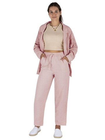 Regular Pantalon ' Chania ' Janice en rose