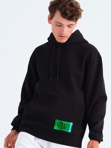 Rockupy Sweatshirt 'Gerit' in Schwarz