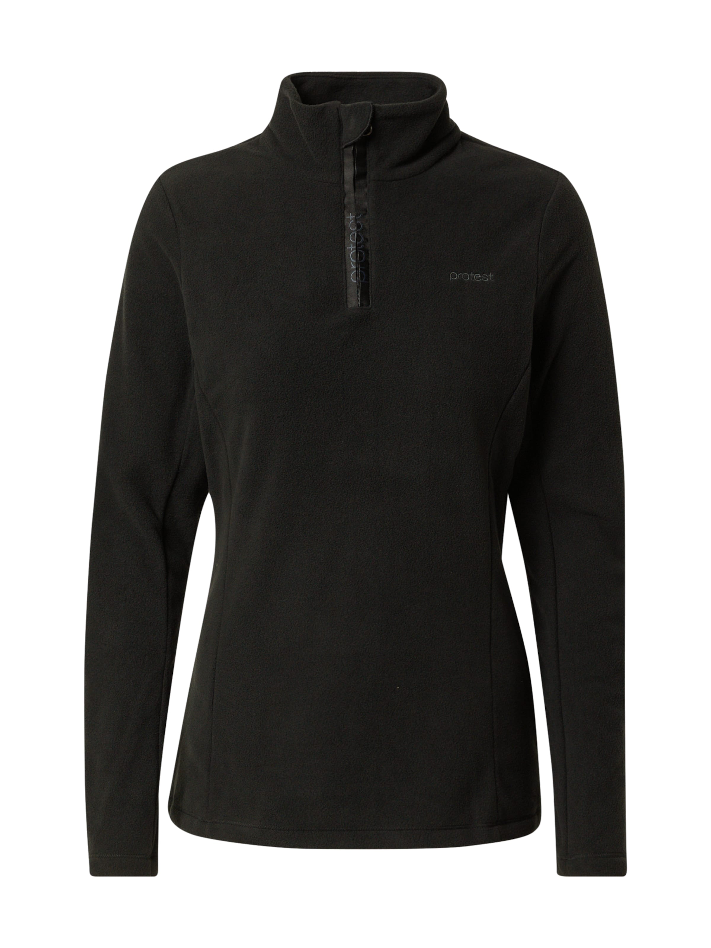 PROTEST Sportsweatshirt in Schwarz: Vorderseite