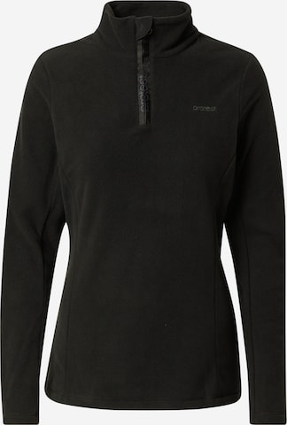 PROTEST Athletic Sweater in Black: front