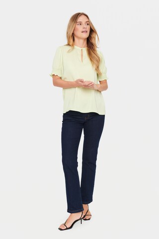 SAINT TROPEZ Blouse 'Nunni' in Yellow