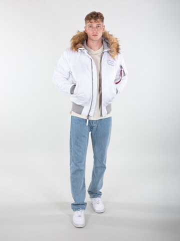 ALPHA INDUSTRIES Winterjas in Wit