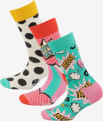 Happy Socks Къси чорапи 'Mother's Day' в пъстро: отпред