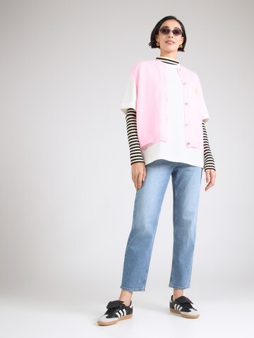 T-shirt 'Joey' Lindex en blanc