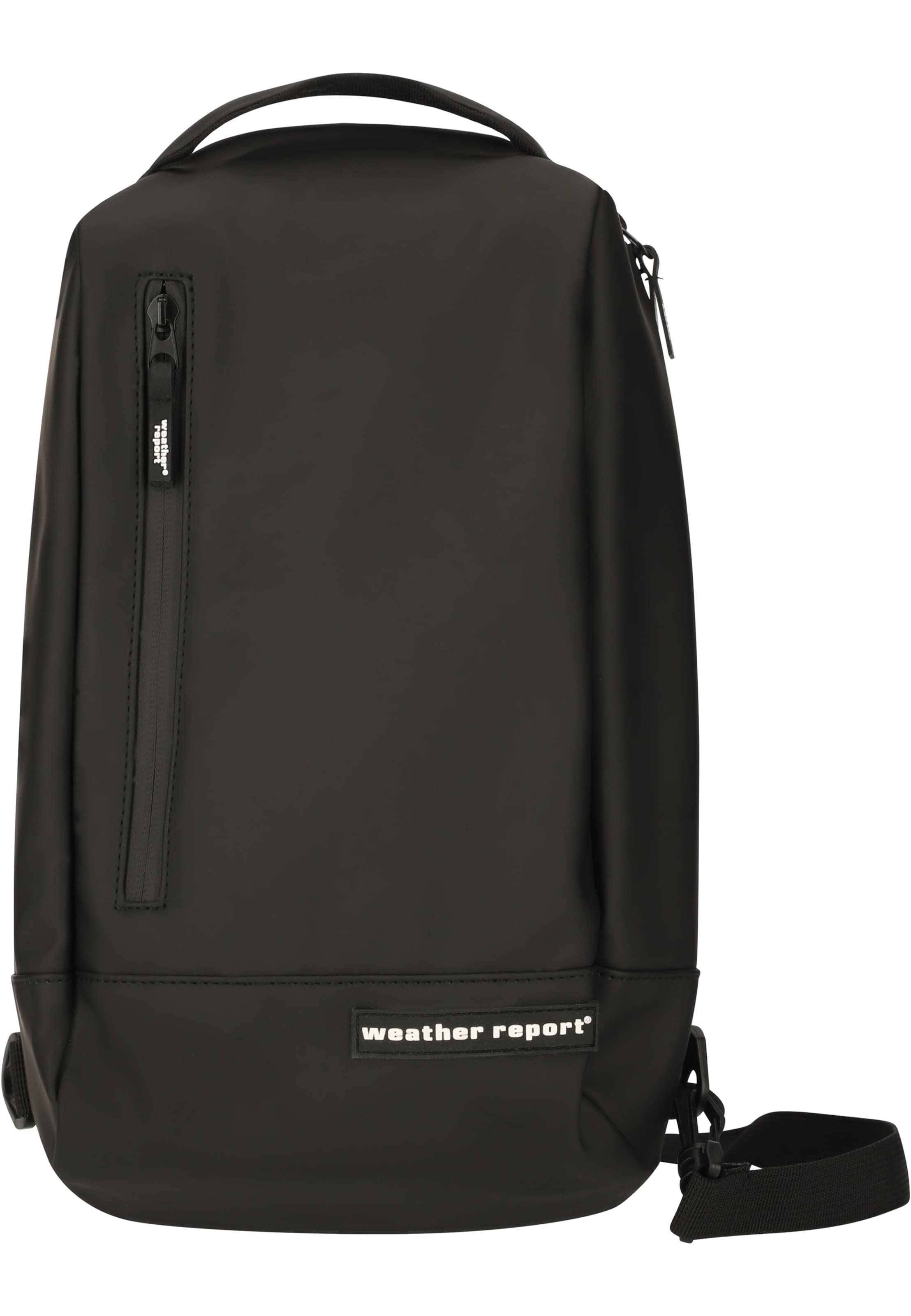Weather Report Rugzak 'Bronze' in Zwart: voorkant