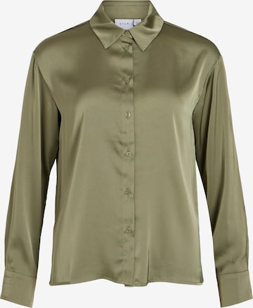 VILA Blouse 'CLAIR' in Groen: voorkant