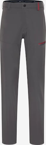 MEYER Regular Chino Pants in Grey: front