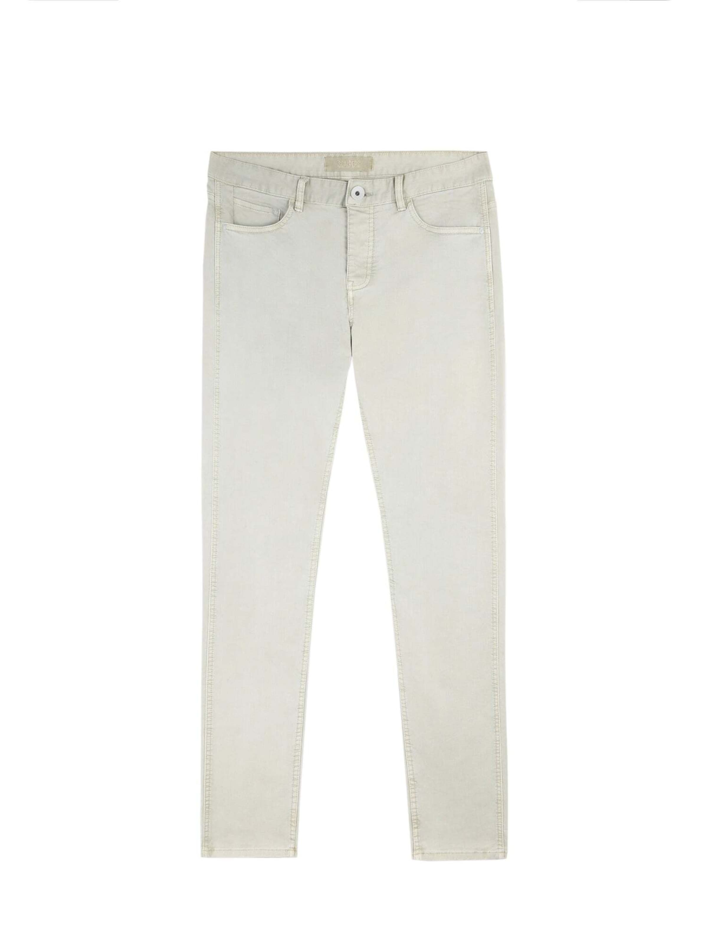 Scalpers Slimfit Hlače | bež barva: sprednja stran