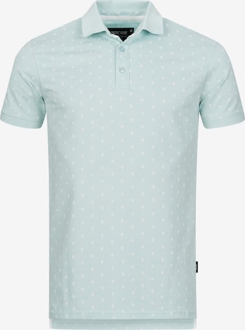 INDICODE JEANS Poloshirt 'Coltrane' in Blau: front