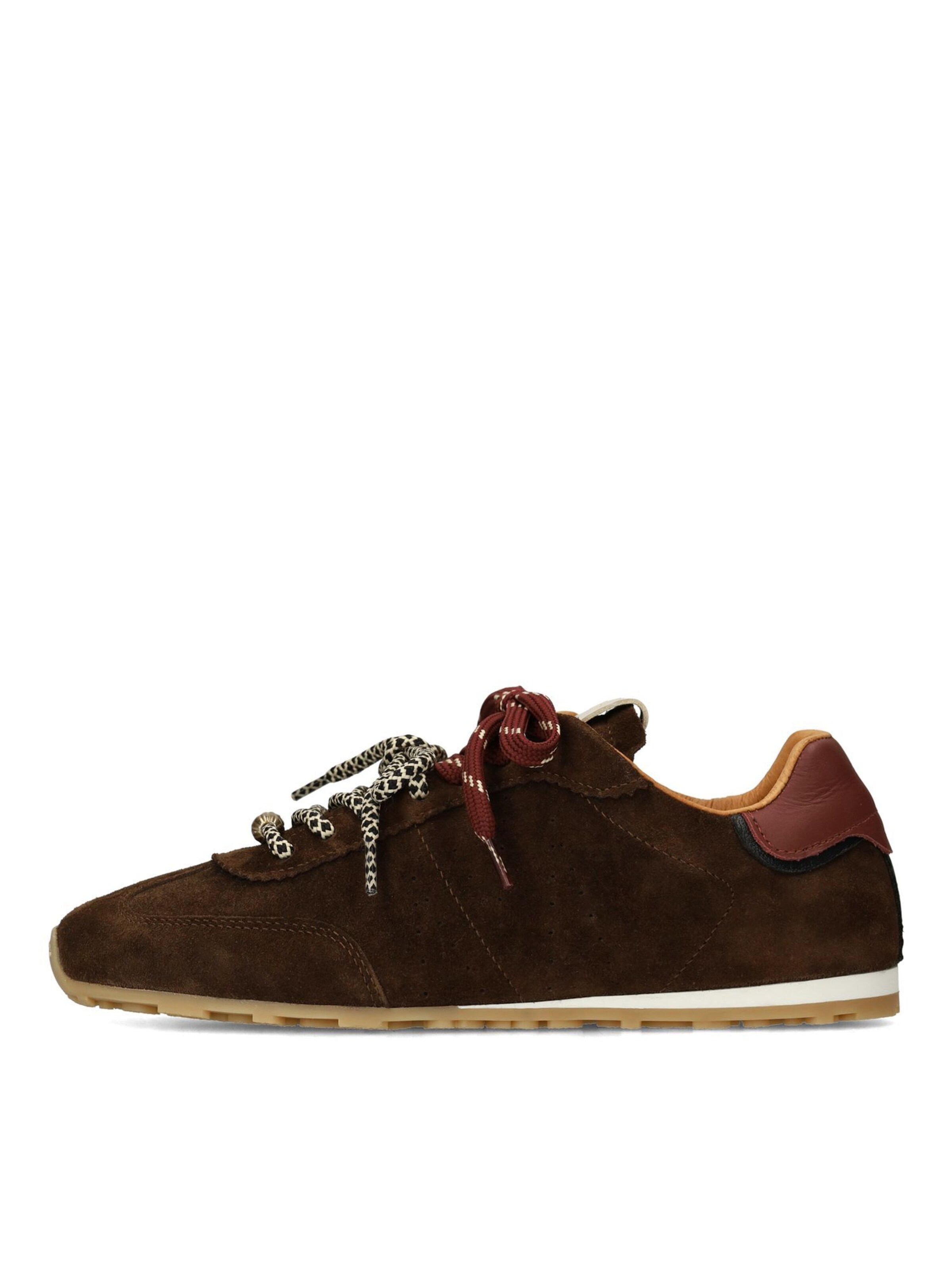 MANFIELD Sneakers laag in Bruin