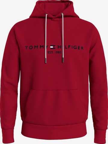 TOMMY HILFIGER Суичър в червено: отпред