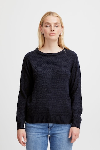 ICHI Sweater 'ODANSA' in Blue: front